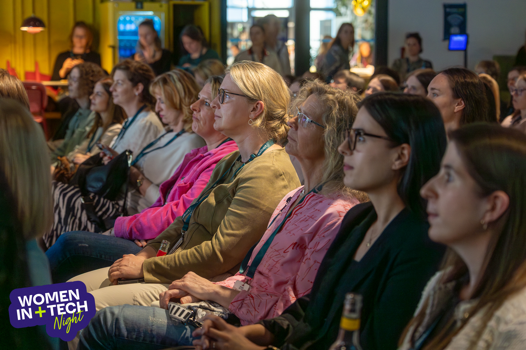 Publikum bei einer Session - Women in Tech Night 2026